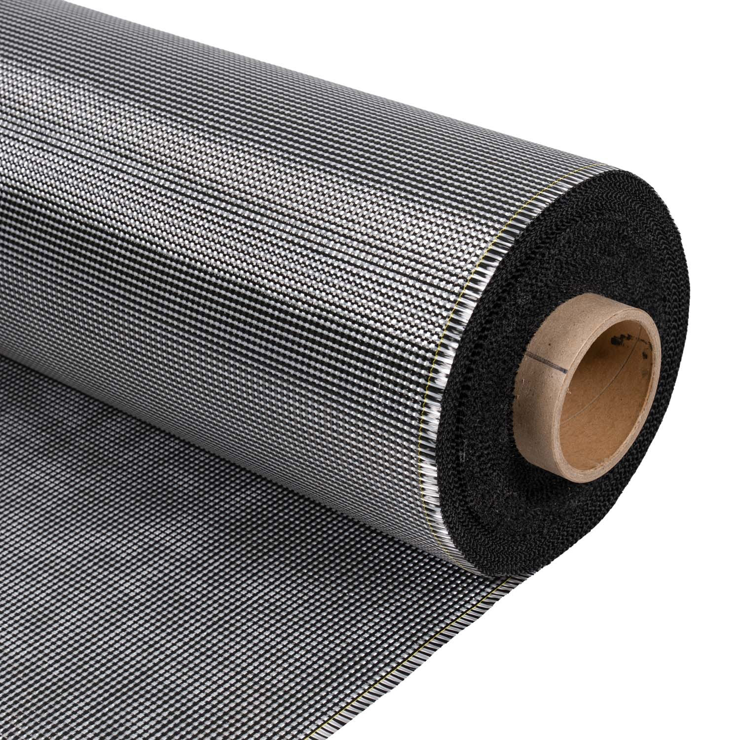 200GSM Glass & Carbon Fiber Hybrid Plain Fabric