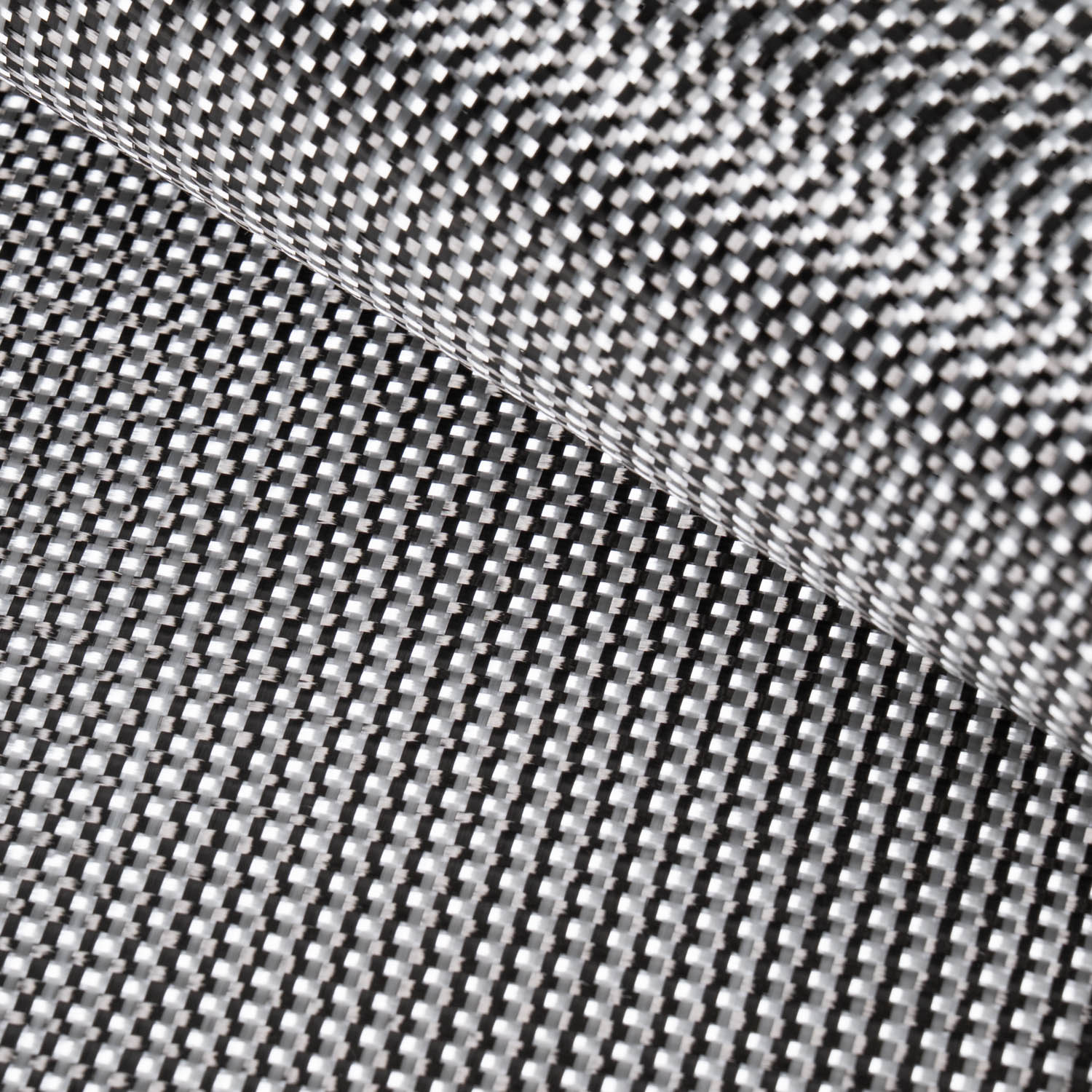 200GSM Glass Fiber & Carbon Fiber Hybrid Plain Fabric